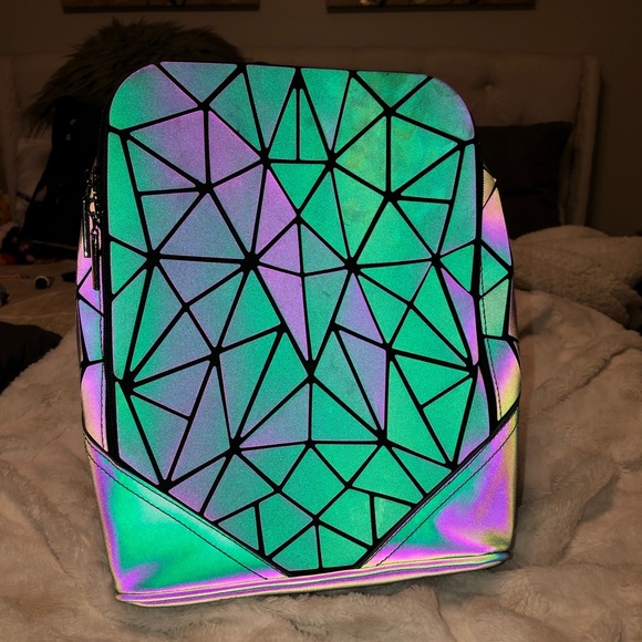 Reflective Rainbow Backpack - Picture 3 of 7